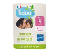 Tidoo Couche Écolabellisée France Taille 4 7-18kg 44 Pièces