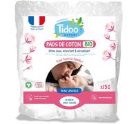 Tidoo Family Pads Rectangles De Coton Bio 150 Pièces
