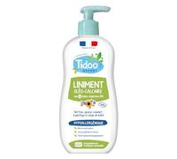TIDOO - Liniment Hypoallergénique Oléo-calcaire aux 3 huiles végétales Bio - Flacon pompe 450ml