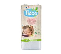 Tidoo Coton Maxi Carrés Bio – 80 cotons