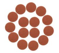 TIDTALEO 100 Coussinets Ronds en Coton pour Diffuseur D'huiles Essentielles, Recharge Parfumée Longue Durée, Accessoires pour Voiture et Maison, Lot de 100 Pièces Marron