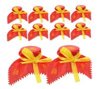 TIDTALEO 10pièces Couvercle Tissu Vintage pour Bouteilles Lot de Élégant Et Pratique Couverture Décorative pour Jarres à Vin Adapte Plupart des Contenants pour Décoration Et Stockage