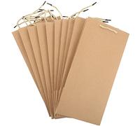 TIDTALEO 10Pièces Papier Kraft de Robustes Élégants pour Bouteilles de Vin Parfait pour Toutes Occasions