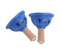 TIDTALEO 2 Pièces Couvercle de Bouton-poussoir de Voiture, Cache de Protection pour Bouton D'allumage, Abs Bleu, Compatible Bouton de Démarrage du Véhicule et Contacteur D'allumage,