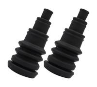 TIDTALEO 2pcs Œillets en Caoutchouc Noir Protection des Câbles Automobiles, Passe-Fils en Caoutchouc Solide pour Barrières Coupe-feu de Véhicules