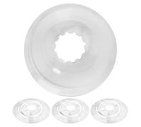 TIDTALEO 4 Pièces Protège-rayons de Roue de Vélo, Cache-pignon Plastique | Design Léger, Compatibilité, Installation Simple, pour Volant et Rayons de Roue de Vélo