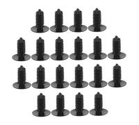 TIDTALEO 50 pièces Kit de Clips Auto Plastique pour Fixation de Garniture Carrosserie Rivets Push-in Fiables et Faciles à Installer pour Pare-chocs Panneaux et Portières de Voiture