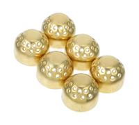 TIDTALEO 6pièces Accessoires De Cuisinière à Cœurs De Flamme Cuivre Distributeur De Feu Compatibles Avec Stoves Améliorez Efficacité De Cuisson Intérieur De Pouce