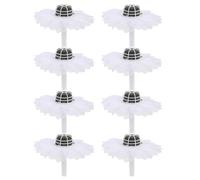 TIDTALEO 8 Ensembles Bride Bouquet Handle With Hydration Foam Wedding Floral Stem Holder For Fresh And Artificial Flowers Ergonomic Handheld Floral Base For Bridal Arrangements