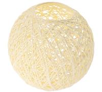 TIDTALEO Abat-Jour Suspendu Boule Rotin en Papier pour Lampe, Décoration Intérieure Maison et Bureau, Design Unique et Élégant