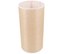 TIDTALEO Abat-Jour Tambour en Tissu Jaune 14X28 CM pour Lampadaire Modèle Petit Style Rétro Abat-Jour de Rechange pour Applique Murale Diffuseur de Lumière Douce et Chaleureuse pour