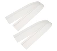 TIDTALEO Bande D'étanchéité en Silicone Anti-taches pour Plaque à Gaz, 2 Pièces, Résistante la Déformation, Combleur D'espaces Entre Cuisinière et Plan de Travail, Design Moderne