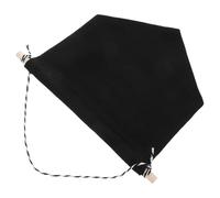 TIDTALEO Bannière Murale en Toile Noire pour Affichage de Broches de Collection, Décoration Nordique pour Bureaux et Lettres, Support Mural Fonctionnel et Décoratif