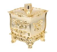 TIDTALEO Boîte à Doré Boîte De Rangement Design 100% Anti-poussière pour Salle De Bain Rangement Maquillage Accessoire De Beauté