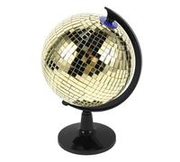 TIDTALEO Boule Disco pour Casier en Plastique et Verre, Décoration Intérieure Unique avec Effet Miroir, Boule à Facettes Rotative pour Bureau et Divers Environnements