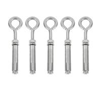 TIDTALEO Boulons D'expansion Résistance à la Déformation 5pcs en Acier Inoxydable Argentés Sécurité Renforcée, Résistance la Déformation, Design Simple et Élégant pour Couvercle de Regard