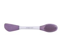TIDTALEO Brosse Applicateur de Masque en Silicone Double Tête pour Visage, Design Double Extrémité, Sûre pour Types de Peau, pour Maison et Voyage