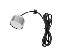 TIDTALEO Brumisateur d'eau Argenté 12 LED pour Jardin Extérieur, Machine à Brouillard USB Mini, Effets Multiples de Fontaine et Faible Entretien, Décoration Artistique D'étang