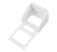 TIDTALEO Cache Sonnette Étanche en Pla Blanc, Protection Anti-UV pour | Installation sans Outil, Usage Maison ou Bureau, Compatible Claviers et Sonnettes, Protection Toute L'année