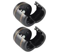 TIDTALEO Cadenas à Code pour Bouteille de Vin et Whisky 2pcs en PC Noir Mécanisme à Mot de Passe et Sécurité Garçon et Filles Cuisine