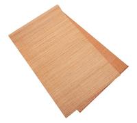 TIDTALEO Chemin de Table en Bambou Naturel sans Bord 30 Cm X 1 M Napperon de Table Solide pour Décoration Intérieure et Cérémonie du Thé à Thé Polyvalent pour Maison