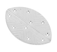 TIDTALEO Coussinets de Talon en Fer pour Chaussures Hommes Correction Courbure Talon Bottes Semelles Antidérapantes 2 Pièces