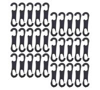 TIDTALEO Crochets S en ABS Lot de 150 Pièces Résistance Élevée et Fixation Solide pour Fixation Housses siège Voiture pour Accessoires intérieurs Auto