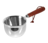 TIDTALEO Cuillère à Mesurer en Acier Inoxydable 120ml pour Fusionner Beurre et Chocolat, Opération Main, Compatible Petits Pots Cuisine