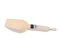 TIDTALEO Cuillère Doseuse Numérique Blanche en Abs avec Écran Lcd pour Pesée Précise des Aliments pour Chiens et Cuisson à Domicile