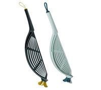 TIDTALEO Déflecteur de Filtre à Riz en Plastique 2pcs, Cuillère à Laver Riz sans Danger Mains, Accessoire Simple Cuisine Domestique Couleur Aléatoire