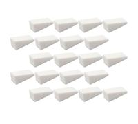 TIDTALEO Éponges à Ongles Dégradées de Coin, Éponge de Maquillage Lavable et Résistante Lot de 48 pour Manucure Facile des Femmes