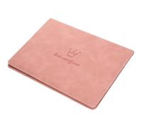 TIDTALEO Étui en Cuir Rose pour Protéger Dossiers de Bébé pour Certificat de Naissance, Résistant à L'usure et Portable, Motifs Cartoon Délicats