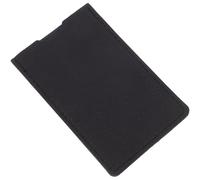 TIDTALEO Étui Noir en PU pour Peigne à Cheveux et Barbe, Léger Surface Lisse, Étui Protecteur pour Voyage et Usage Mobile