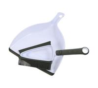 TIDTALEO Kit Collecte des Poils D'animaux Brosse de Nettoyage en Pp et Tpr Balai et Pelle Ensemble Complet pour Animaux la Maison pour Cage à Lapin