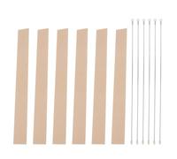 TIDTALEO Kit de Réparation de Mastic et Tissu Haute Température 6pcs Fil de Thermoscellage en Aluminium Performance Stable et Remplacement Facile pour Scelleuse Thermique 200mm