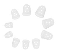 TIDTALEO Lot de 10 Protège-doigts en Silicone Souple et Flexible pour Pratique du Piano à Pouce, Protège-pouces Confortables pour Débutants