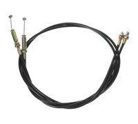 TIDTALEO Lot de 2 Câbles Métalliques Universels pour Fauteuils Inclinables Noir, Poignées Confortables, Remplacement pour Canapés et Bureaux