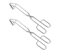 TIDTALEO Lot de 2 Outils D'assistance pour Toilette à Long Manche en Acier Inoxydable Argenté, Aide à L'essuyage pour Personnes Âgées et Handicapées, Usage à Domicile et Salle de Bain
