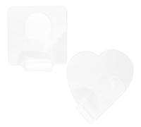 TIDTALEO Lot de 2 Palettes de Maquillage en Acrylique Transparentes pour Manucure Affichage Solide des Ongles, pour Usage Personnel ou Présent