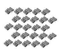 TIDTALEO Lot De 50 Clips Câbles Photovoltaïques Universels 4-6 Mm² En Acier Inoxydable, Clips De Fixation Incurvés Pour Câbles Solaires, Organisation Sécurisée Et Solide Des Fils Électriques