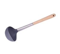 TIDTALEO Louche à Soupe Silicone Résistante Chaleur avec Long Manche Ustensile de Cuisine pour Servir et pour et Restaurant