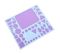 TIDTALEO Modèle de Quilling en Plastique Eva Multi-formes avec Tailles Standard Multiples, Structure Stable, pour Projets DIY et Création de Cartes et Fleurs en Papier