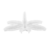 TIDTALEO Moule en Silicone Libellule 3D Blanc, Moule à Libellule en Relief, Facile à démouler, Ornement Suspendu pour Loisirs créatifs