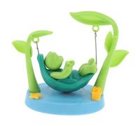 TIDTALEO Ornement Tortue Solaire à Balancement pour Tableau de Bord de Voiture Figurine Animale Cartoon Amusante Décoration Intérieure Facile à Installer Cadeau Créatif pour Automobile