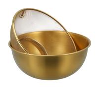 TIDTALEO Panier de Vidange Multifonctionnel en Acier Inoxydable Bord Lisse et Trous de Drainage, pour Fruits et Légumes Cuisine, Ensemble 2 Pièces Bassin de Lavage