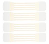 TIDTALEO Patchs Anti-rides Cou en Caoutchouc Beige, Bandes Liftantes Petites et Flexibles Lifting Visage et Cou, 1 Set
