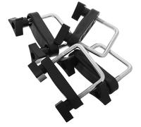 TIDTALEO Pinces de Fixation en Métal et Plastique pour Supports de Fixation de Coffre de Toit 4pcs Accessoires Universels pour Barres de Toit Voiture pour Voyages