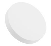 TIDTALEO Planche de Plâtre Ronde en Gypse Blanc pour Poterie DIY Résistance la Compression et Rangement Pratique, pour l'art Céramique Fabrication de Tasses