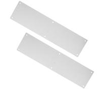 TIDTALEO Plaque de Protection Porte Inox Lot Kick Plate Décorative Résistante Corrosion Protège Cadres et Montants pour Portes Intérieures et Extérieures