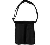 TIDTALEO Pochette Banane Réglable pour Flacon de Massage en Tissu Oxford Noir, Paquet de Rangement Sûr pour 2 Bouteilles D'huile, pour Praticiens du